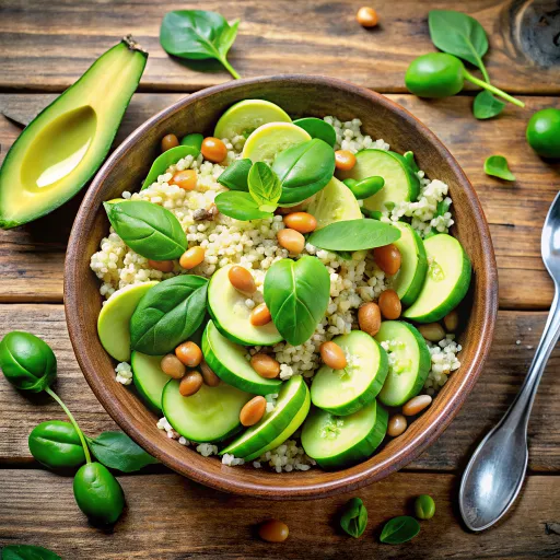 Nasi Goreng Quinoa Hijau